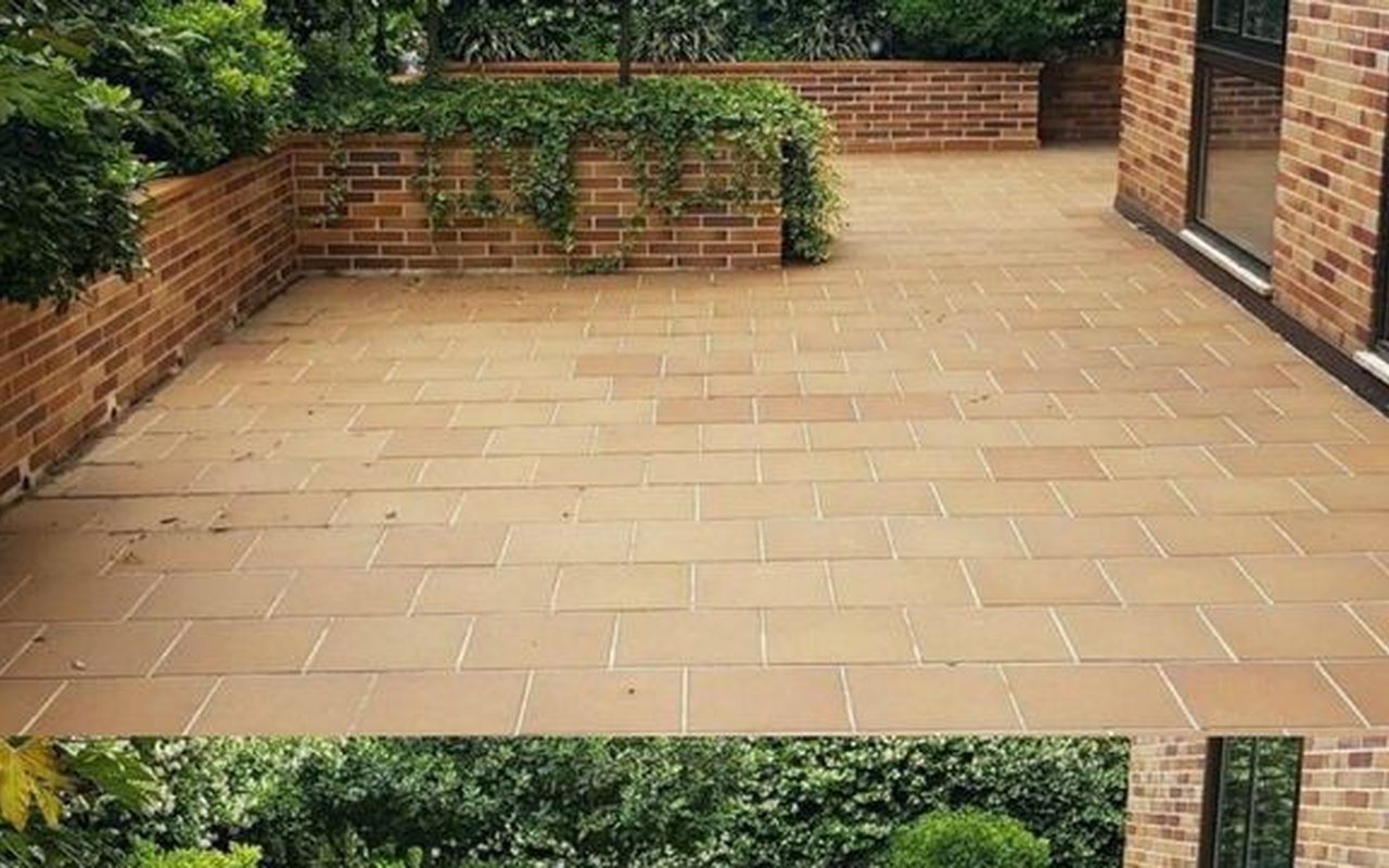 Giardino prima dell'intervento